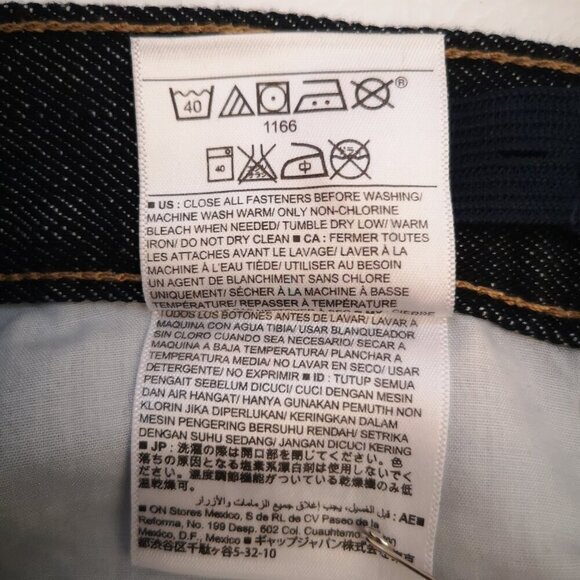 NWT Old Navy Girls Size 14 Regular Dark Wash Straight Fit Jeans - Picture 11 of 14